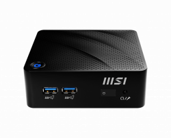 Máy bộ PC MSI Mini CUBI N JSL-013BVN-BN6000XX Black (Cpu N6000 (4M Cache, up to 2.80 GHz), Ram DDR3L 1600MHz SO-DIMMs Up to 8GB)